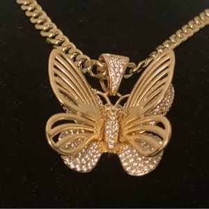 20” 14k gold plated  locket with chain